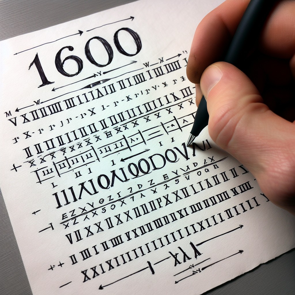 cuanto es 1600 en numeros romanos descubre la conversion