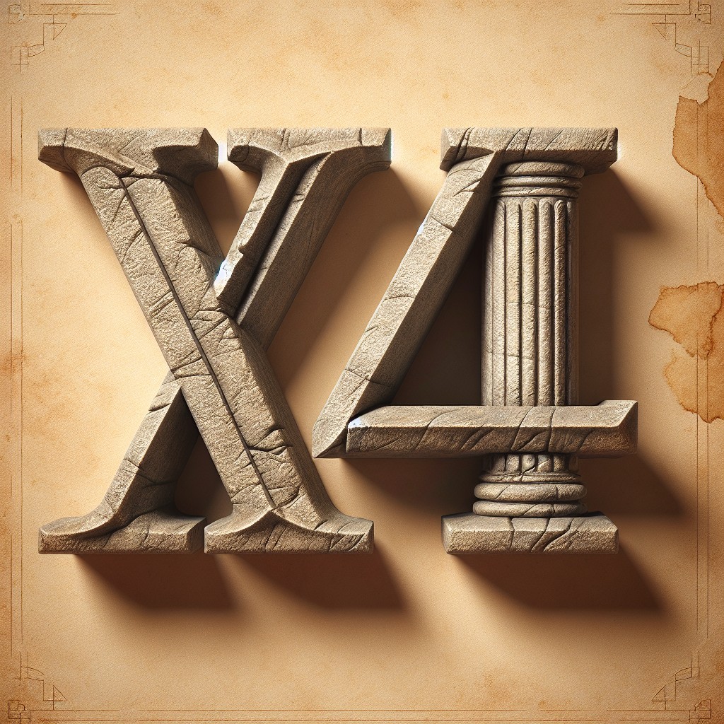 xliv que significa el numero 44 escrito en numeros romanos