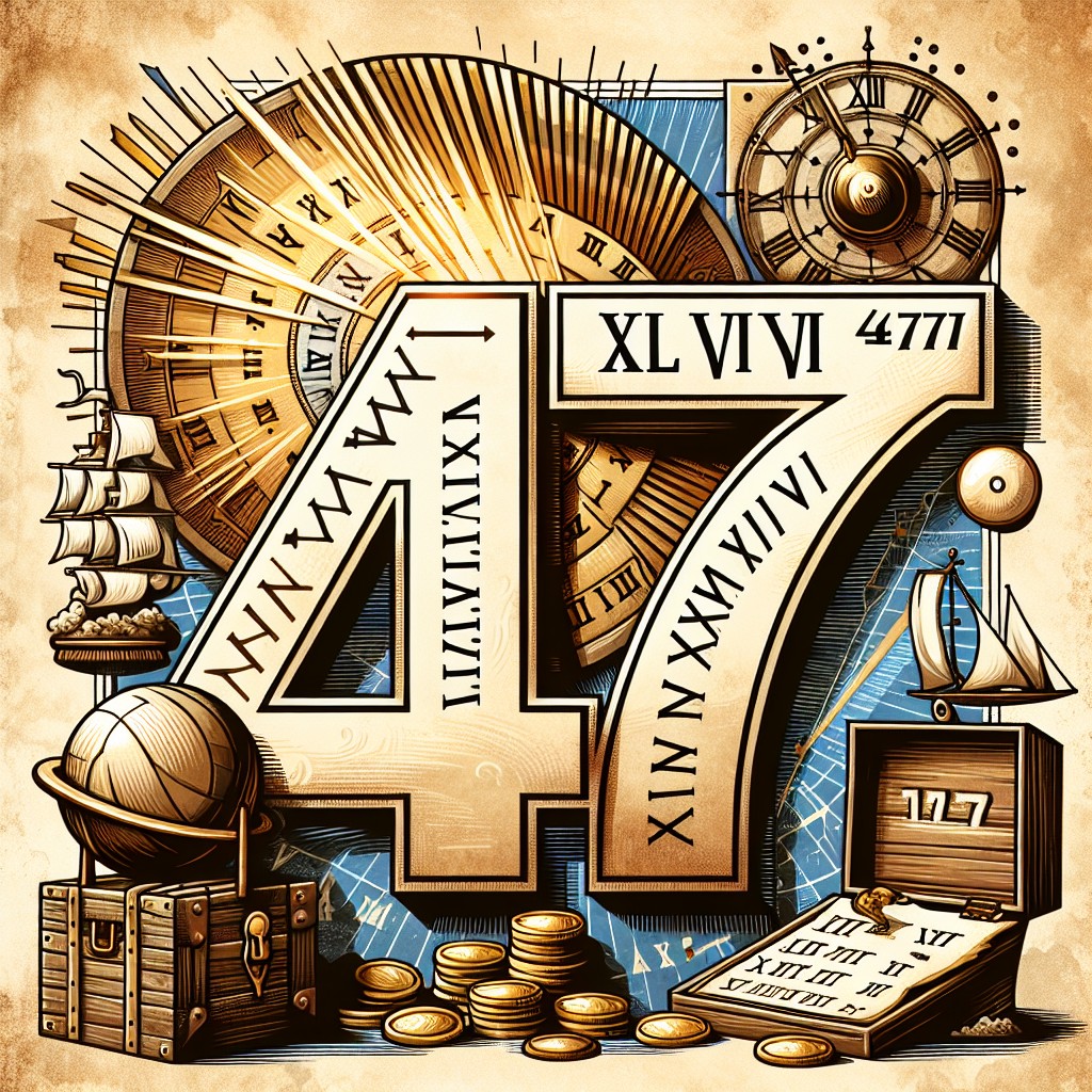 xlvii descubre el significado y el valor de 47 en numeros romanos